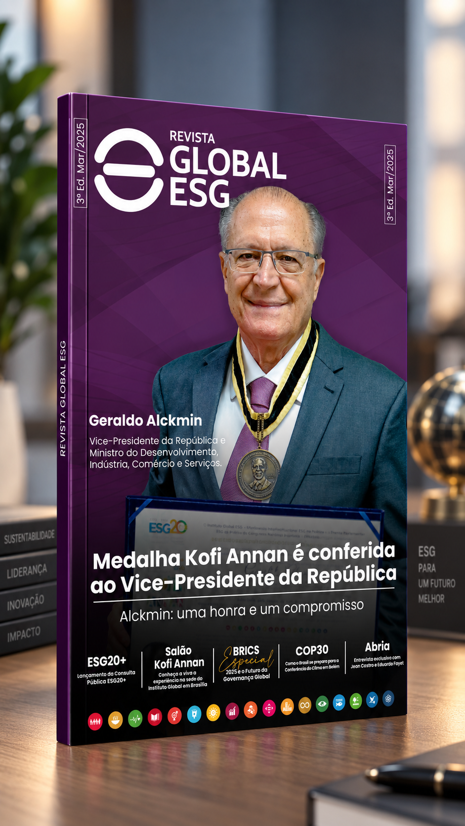 Capa da Edição 3 da Revista Global ESG