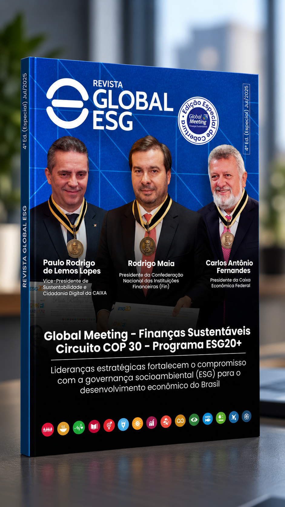 Capa da Edição 4 da Revista Global ESG