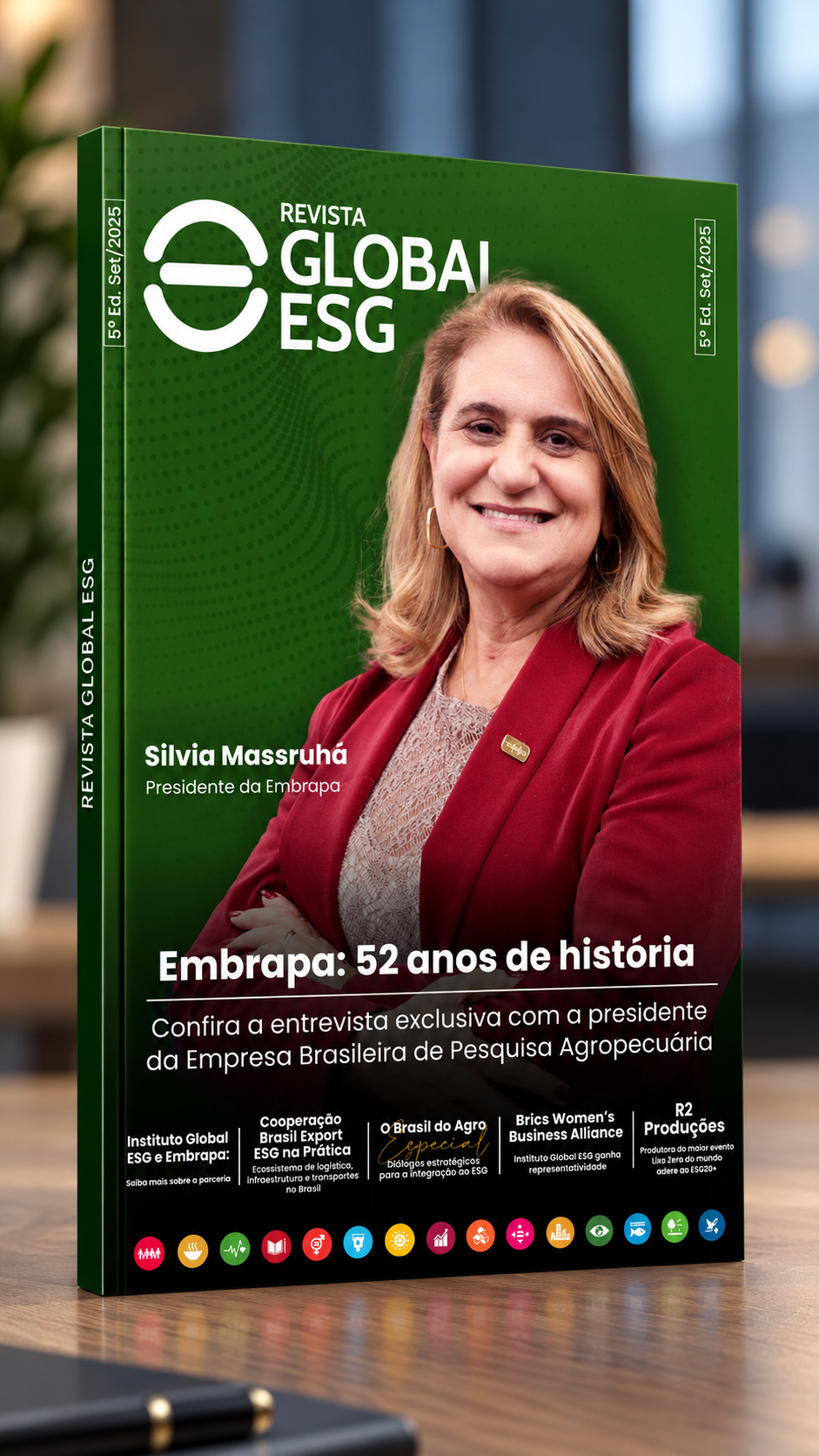 Capa da Edição 5 da Revista Global ESG