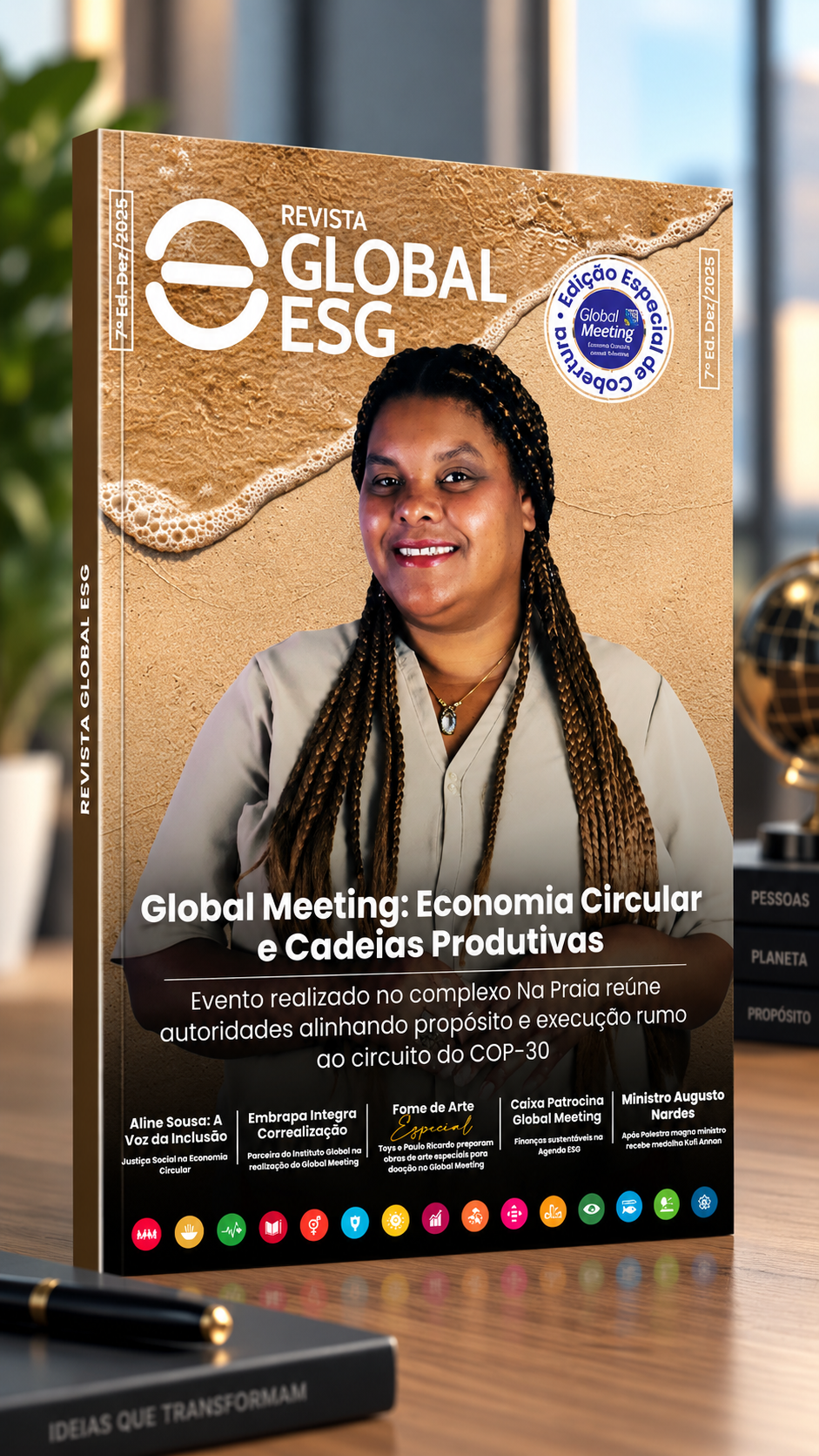 Capa da Edição 7 da Revista Global ESG