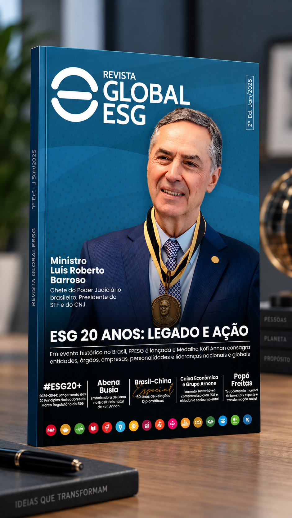 Capa da Edição 2 da Revista Global ESG